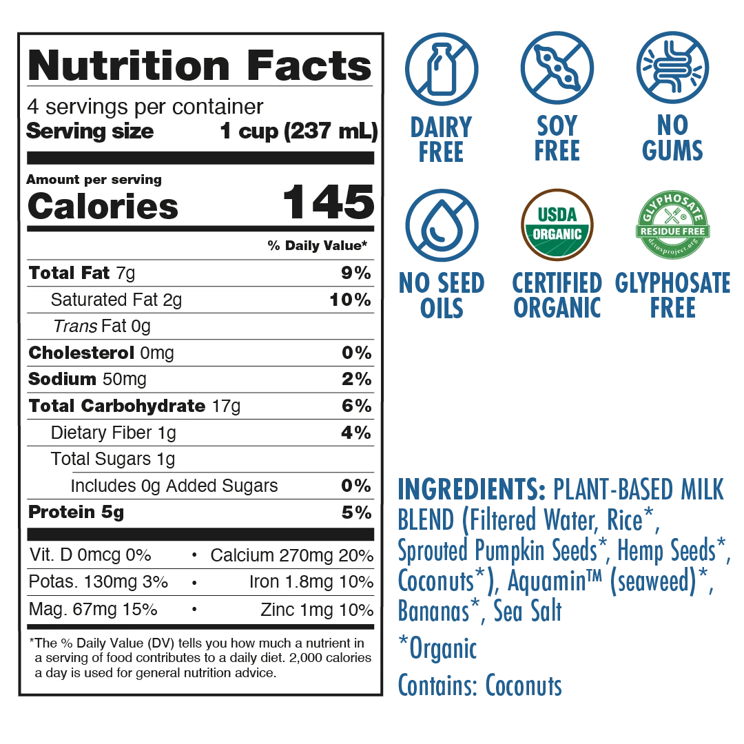 Kiki Unsweetened Milk - 946ml