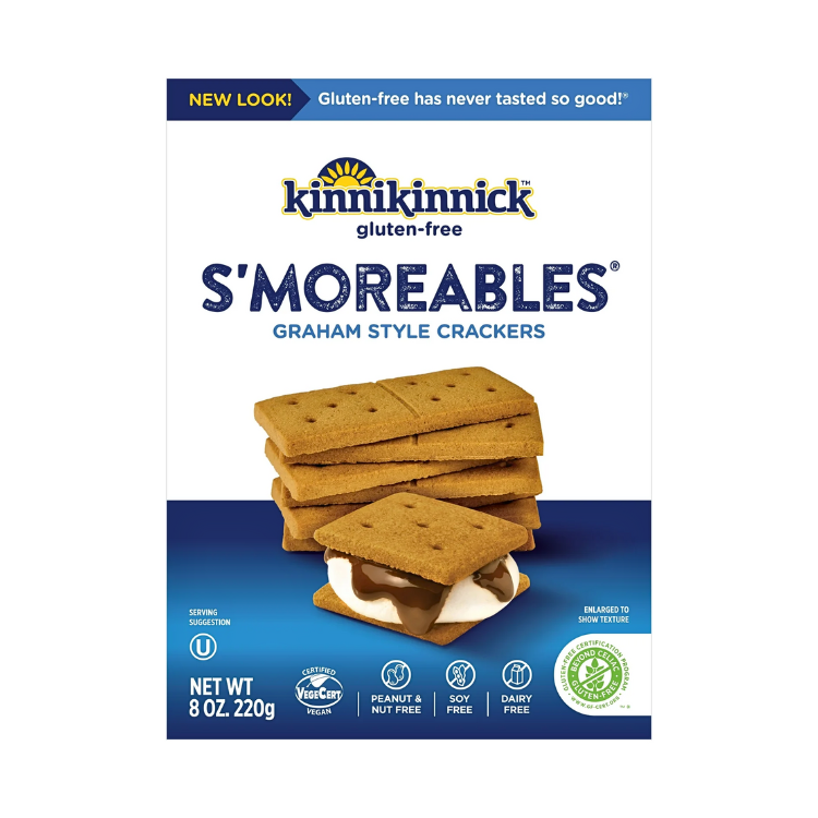Kinnikinnick Smoreables Graham Style Crackers - 220g