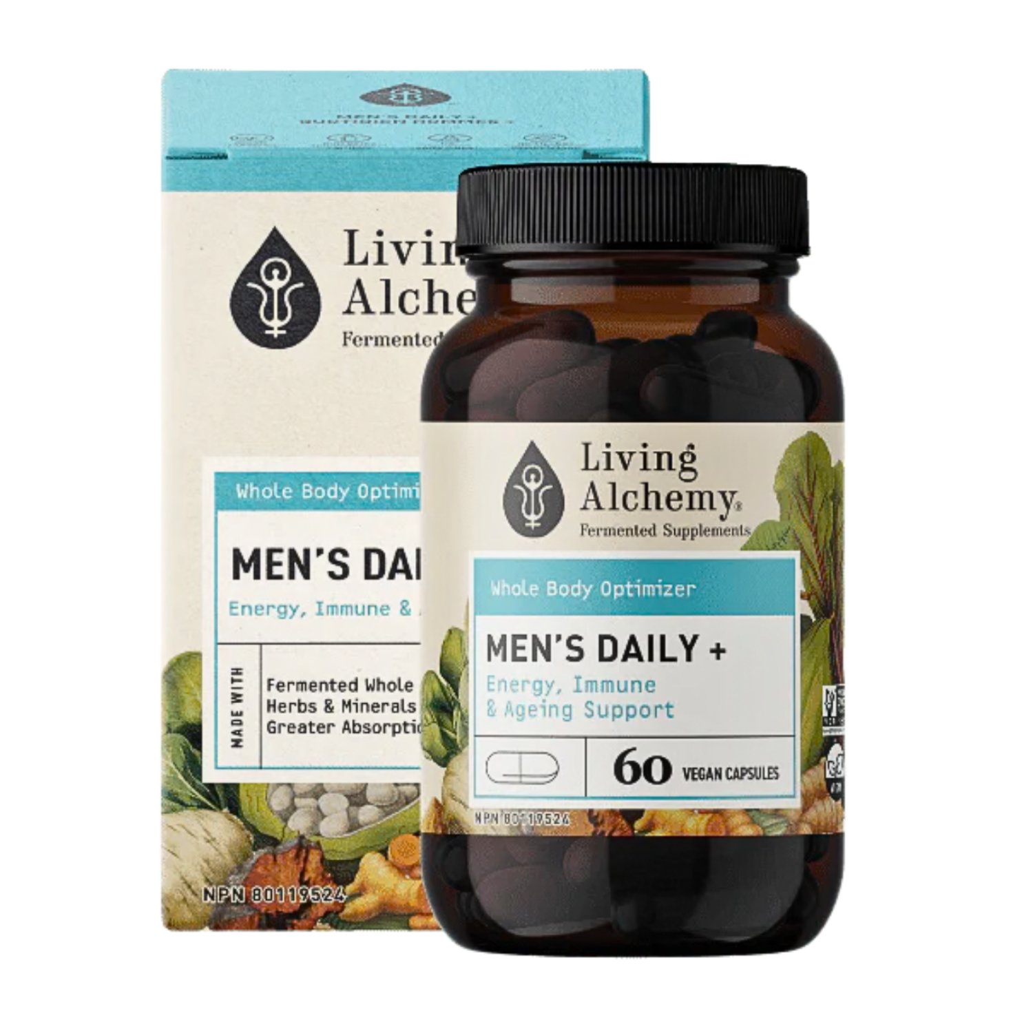 Living Alchemy Iron Alive pour femmes - 60 capsules 