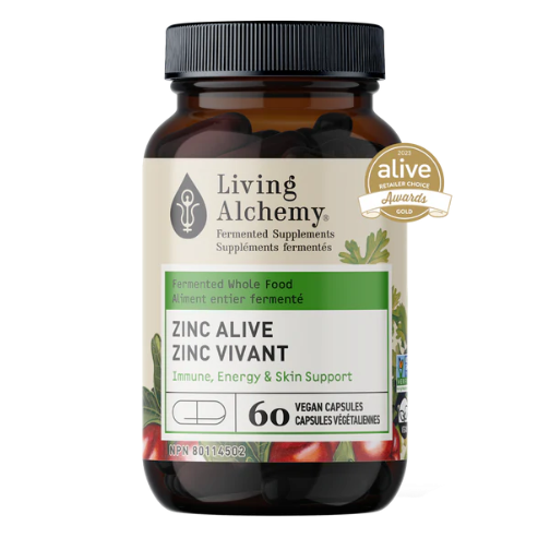 Living Alchemy Zinc Alive - 60 caps