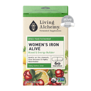 Living Alchemy Iron Alive pour femmes - 60 capsules 
