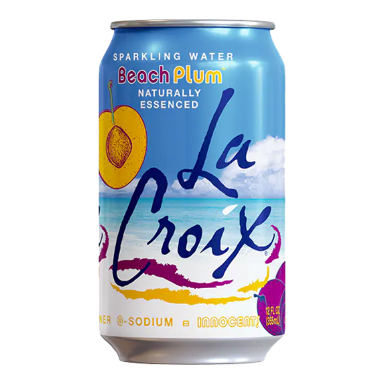La Croix Beach Plum Sparkling Water - 355ml
