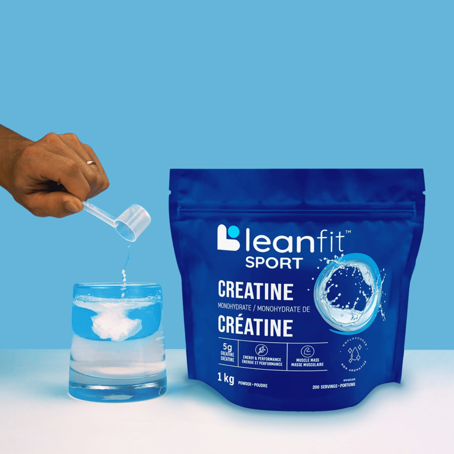 LeanFit Sport Creatine Monohydrate - 1KG