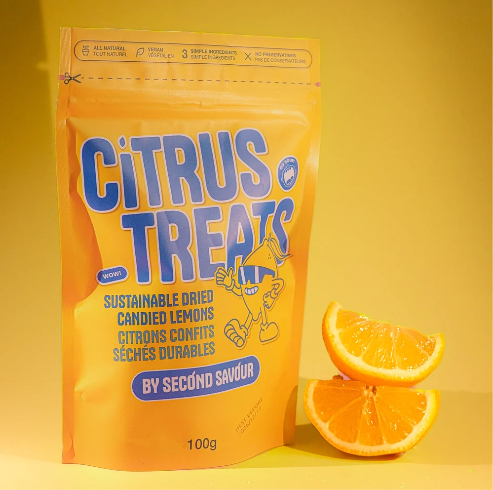 Friandises aux agrumes et citrons confits Second Savour - 100g