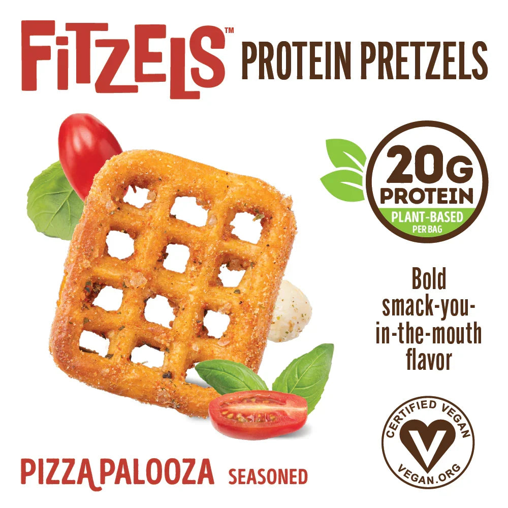 Lenny & Larry's Pizza Palooza Fitzels Protein Pretzels - 85g