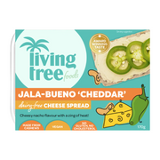 Living Tree Foods Jala-bueno Cheddar Cream Cheese - 170g