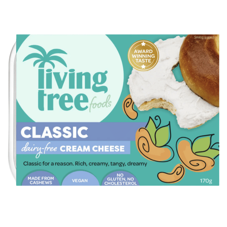 Living Tree Foods Classic Cream Cheese - 170g
