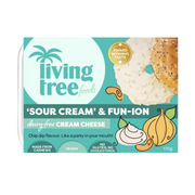 Living Tree Foods Sour Cream and Fun-ion Cream Cheese - 170g