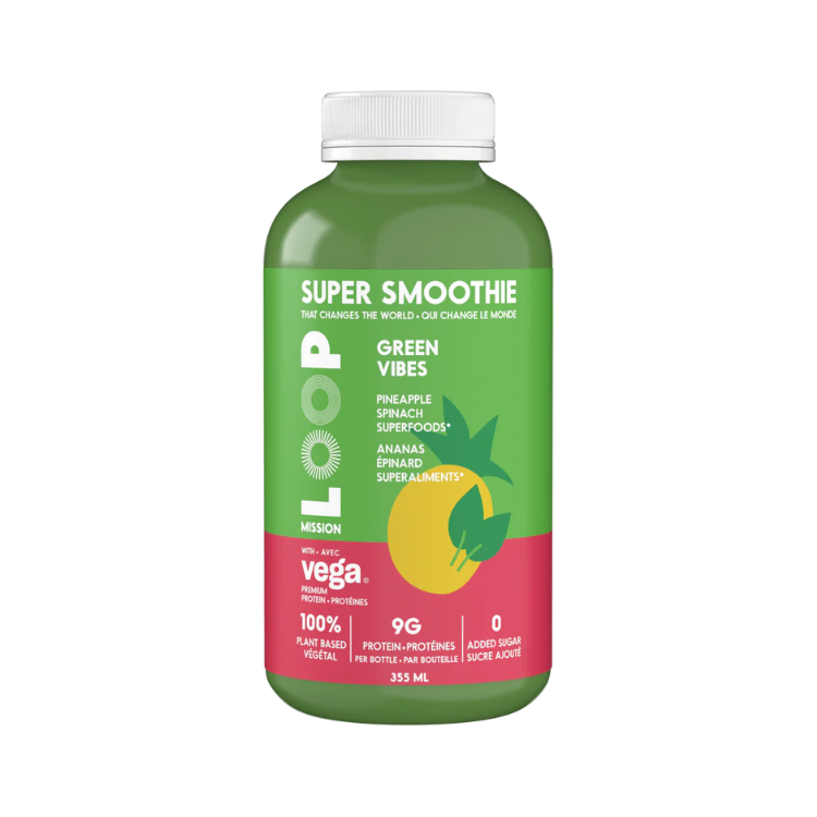 Loop Green Vibes Smoothie - 355ml