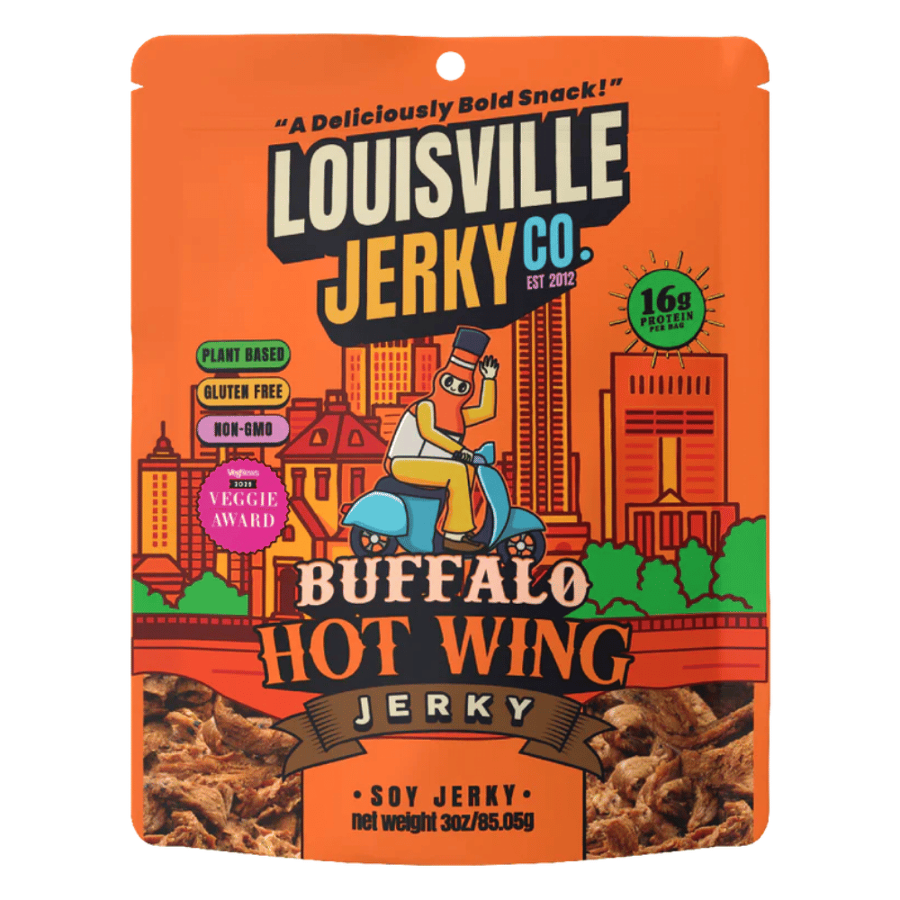 Louisville Vegan Jerky Co. Buffalo Hot Wing Jerky - 85g