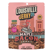 Louisville Vegan Jerky Co. Saveur de bacon à l'érable fumé Vegan Jerky - 85g