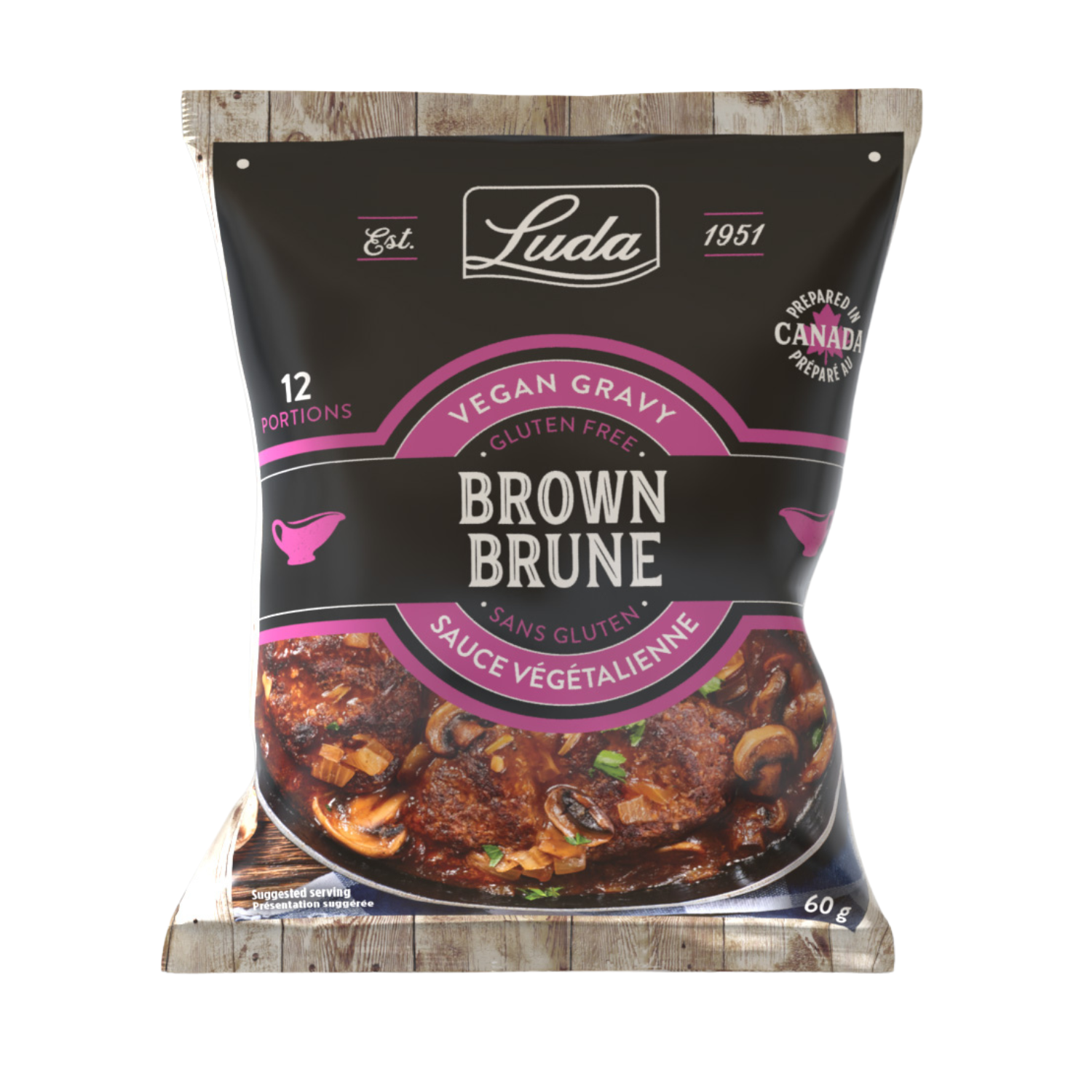 Luda Vegan Brown Gravy - 60g