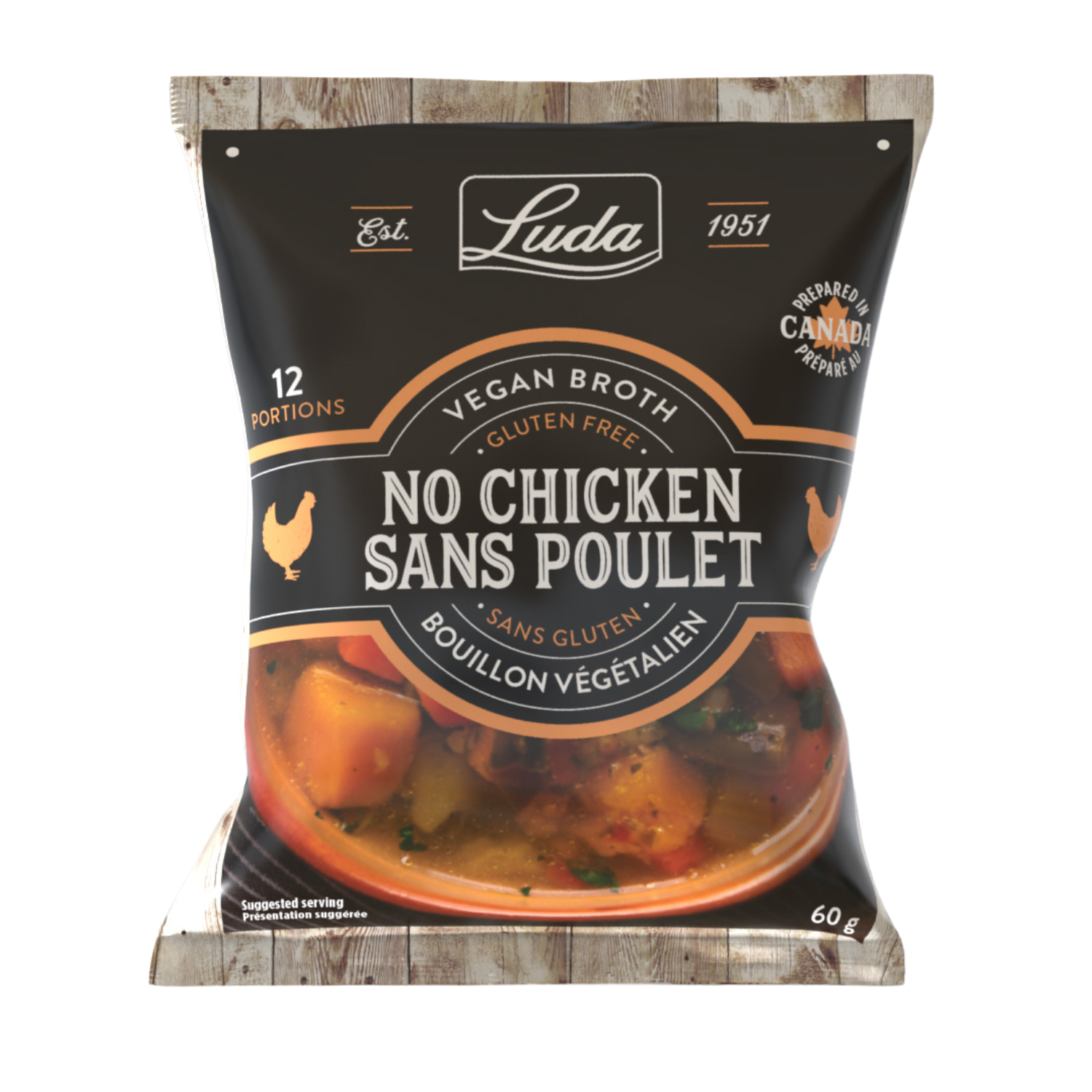 Luda Vegan No Chicken Broth - 60g