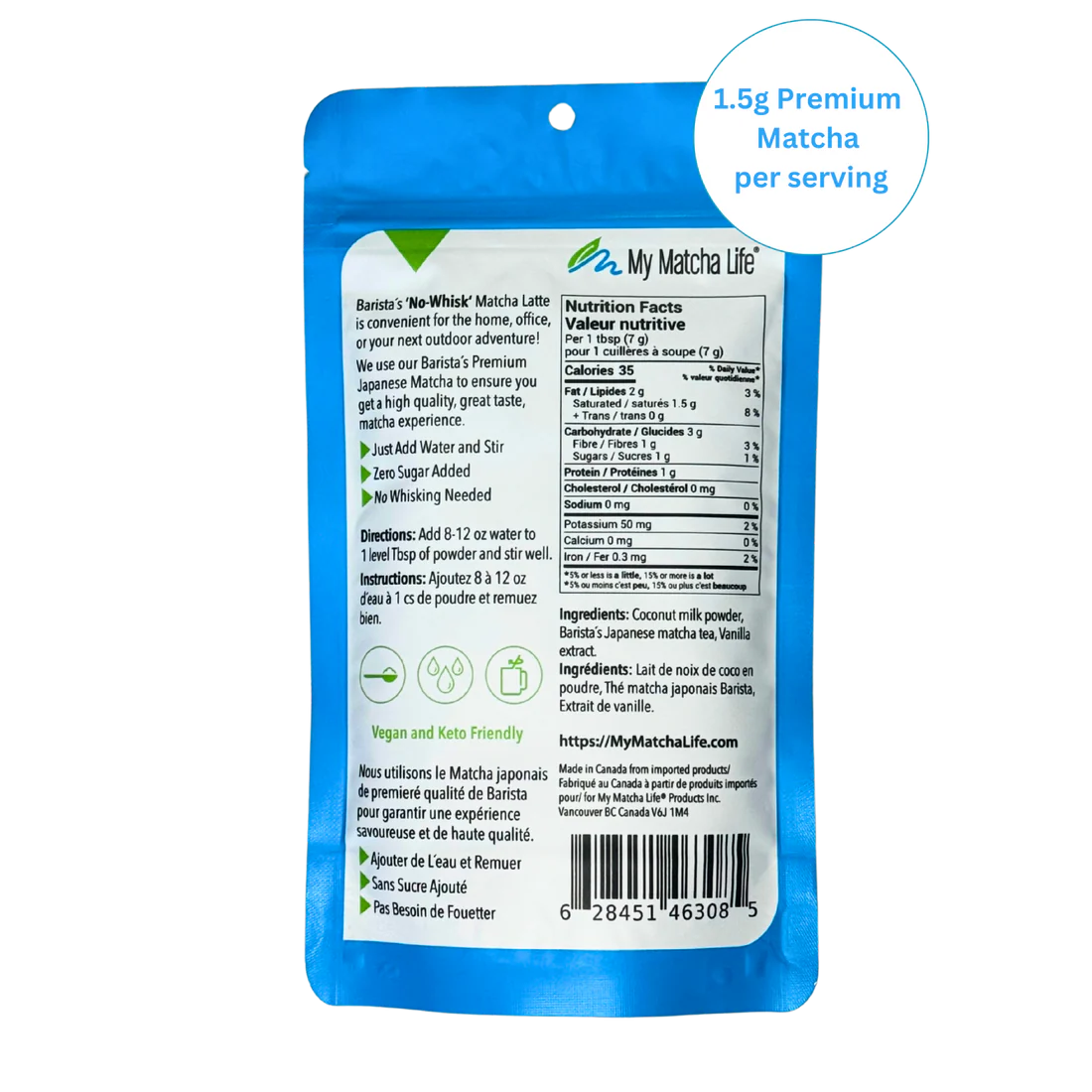 My Matcha Life Matcha Latte - 105g