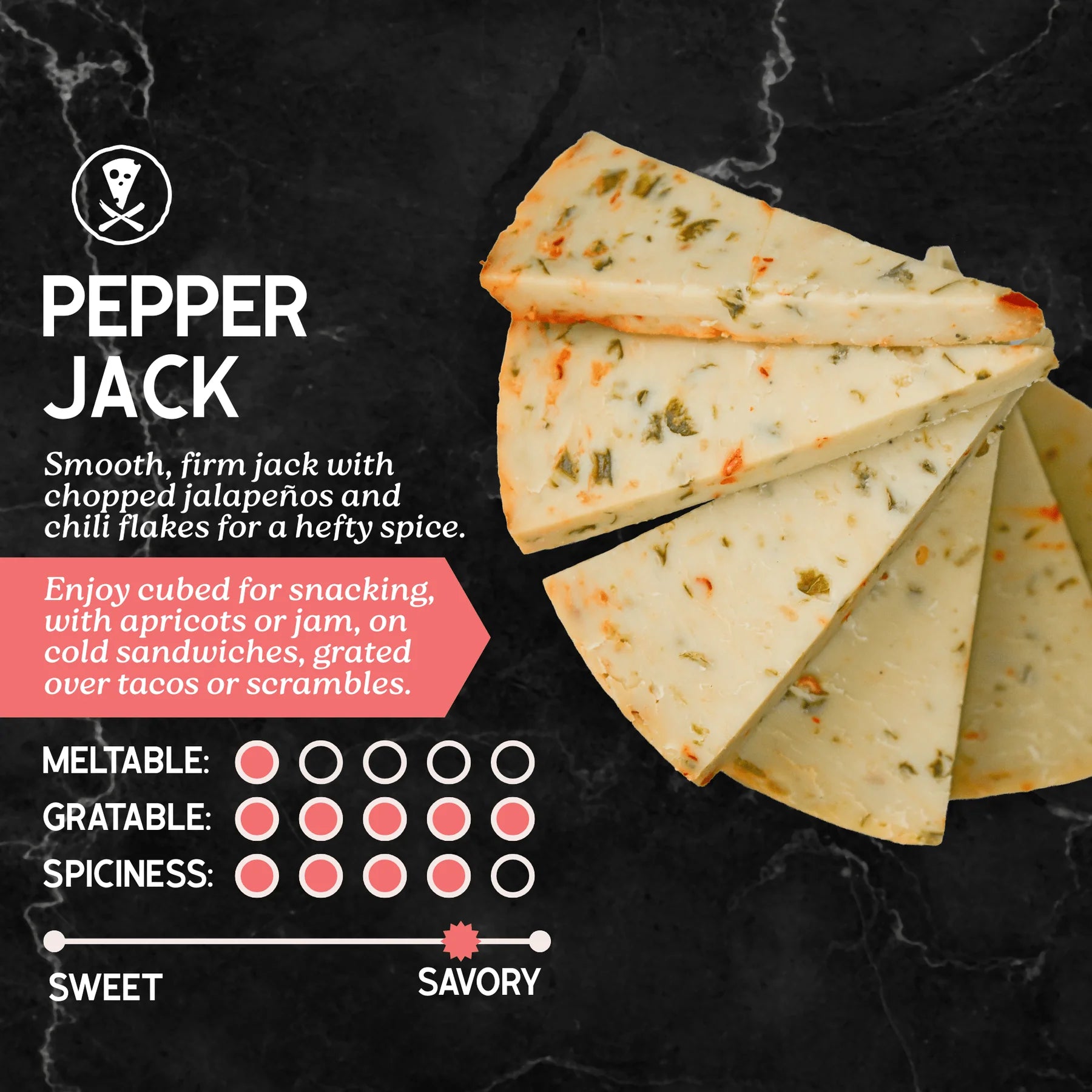 Rebel Cheese Pepper Jack - 142g