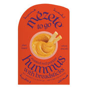Mezete Roasted Red Pepper Hummus Snack Pack - 81g