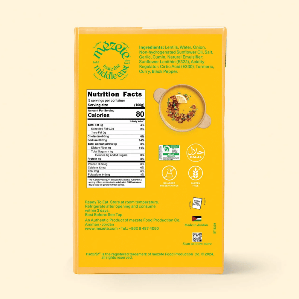 Mezete Adas Soup - 500g