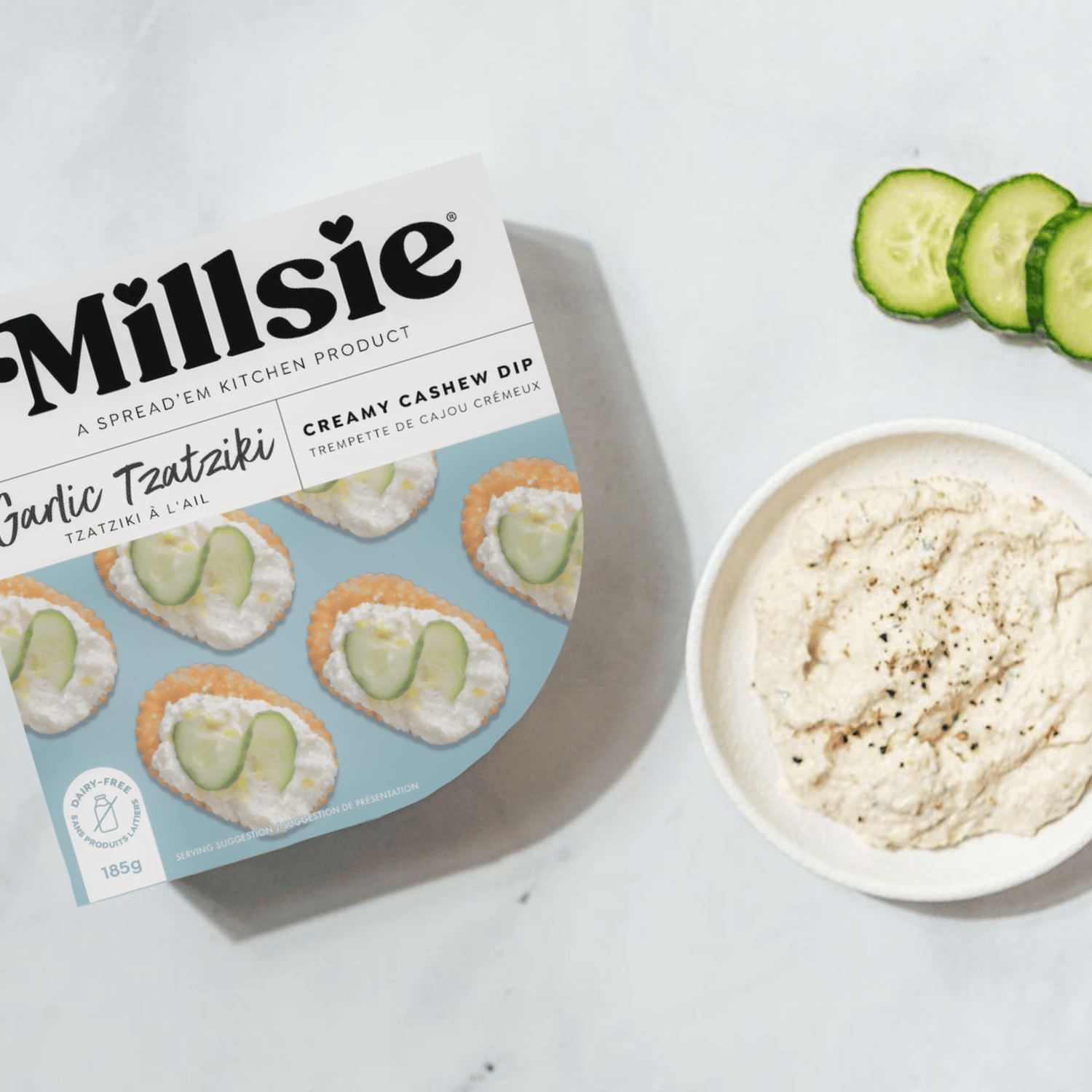 Tartinade d'épinards et d'artichauts Spread'Em - 183g