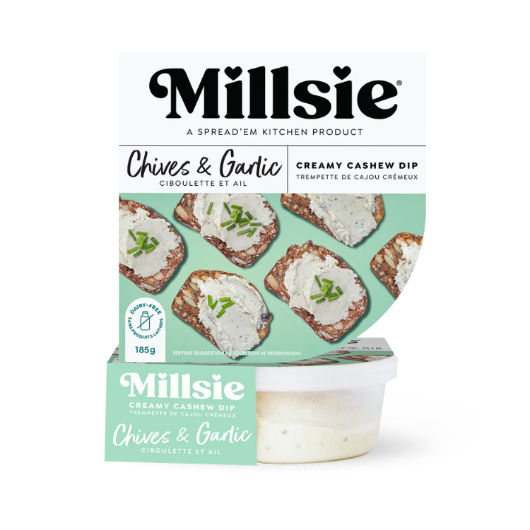 Spread'Em Tartinade Ciboulette &amp; Ail Noix de Cajou - 183g