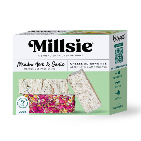 CLEARANCE - Millsie Meadow Herb & Garlic Cheese - 200g