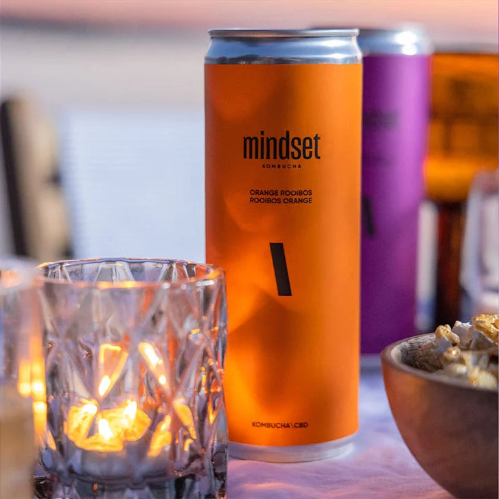 Mindset Orange Rooibos Kombucha - 355ml
