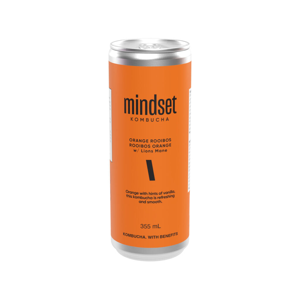 Mindset Orange Rooibos Kombucha - 355ml