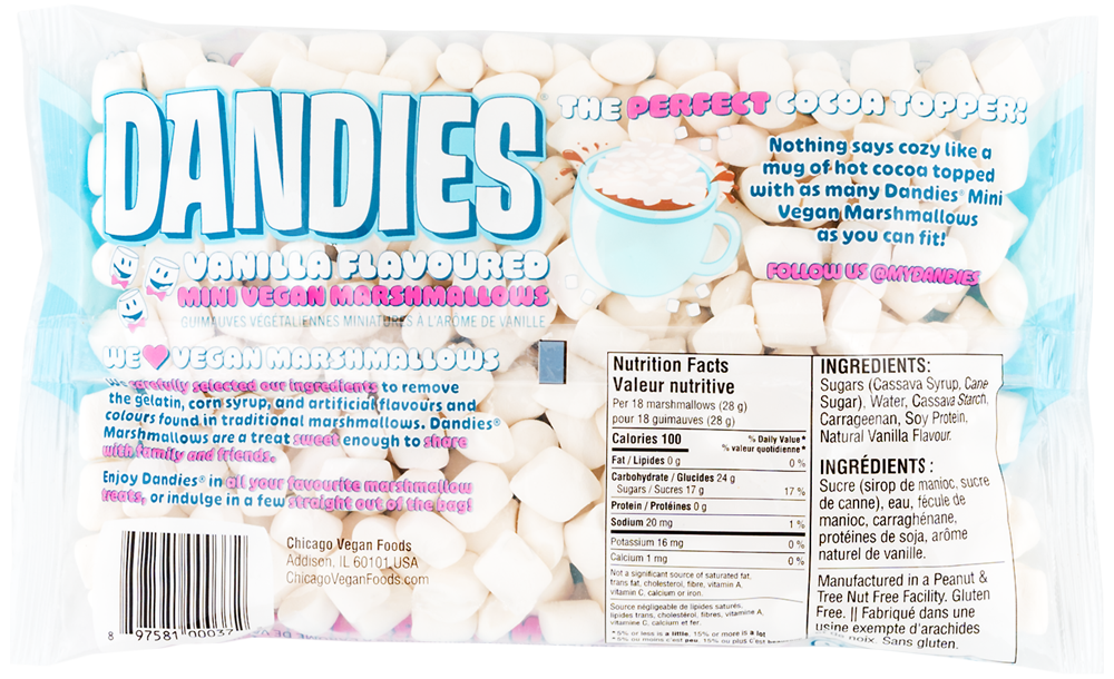 Dandies Vegan Mini Guimauves - 283g