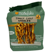 Momofuku Tingly Chili Noodles - 4 Pack