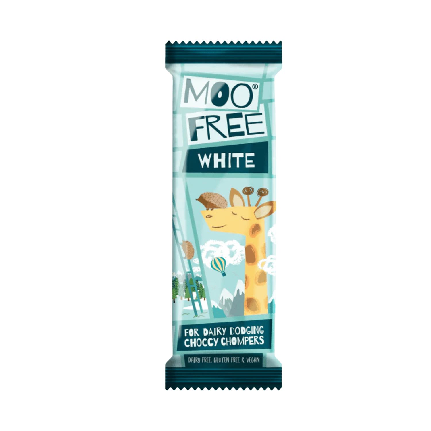 Moo Free White Chocolate Mini Bar - 20g