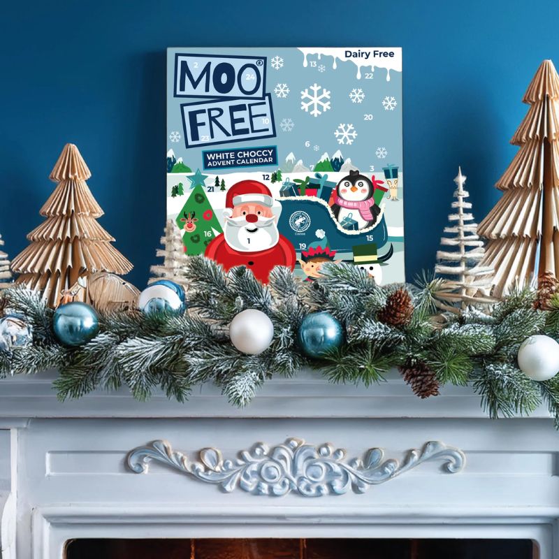 Moo Free White Chocolate Advent Calendar - 70g