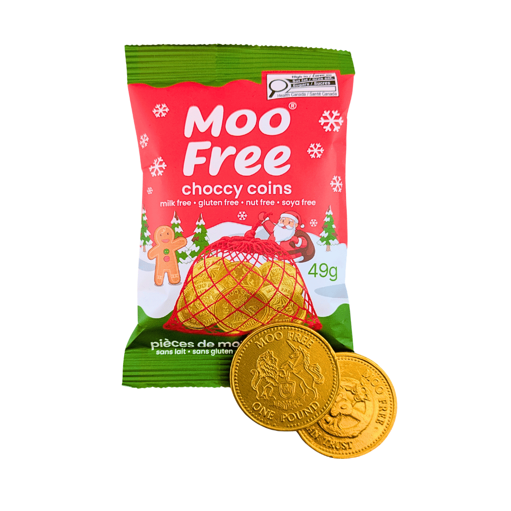 Moo Free Choccy Coins - 49g