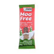 Moo Free Choccy Santa With Crisps Bar - 32g