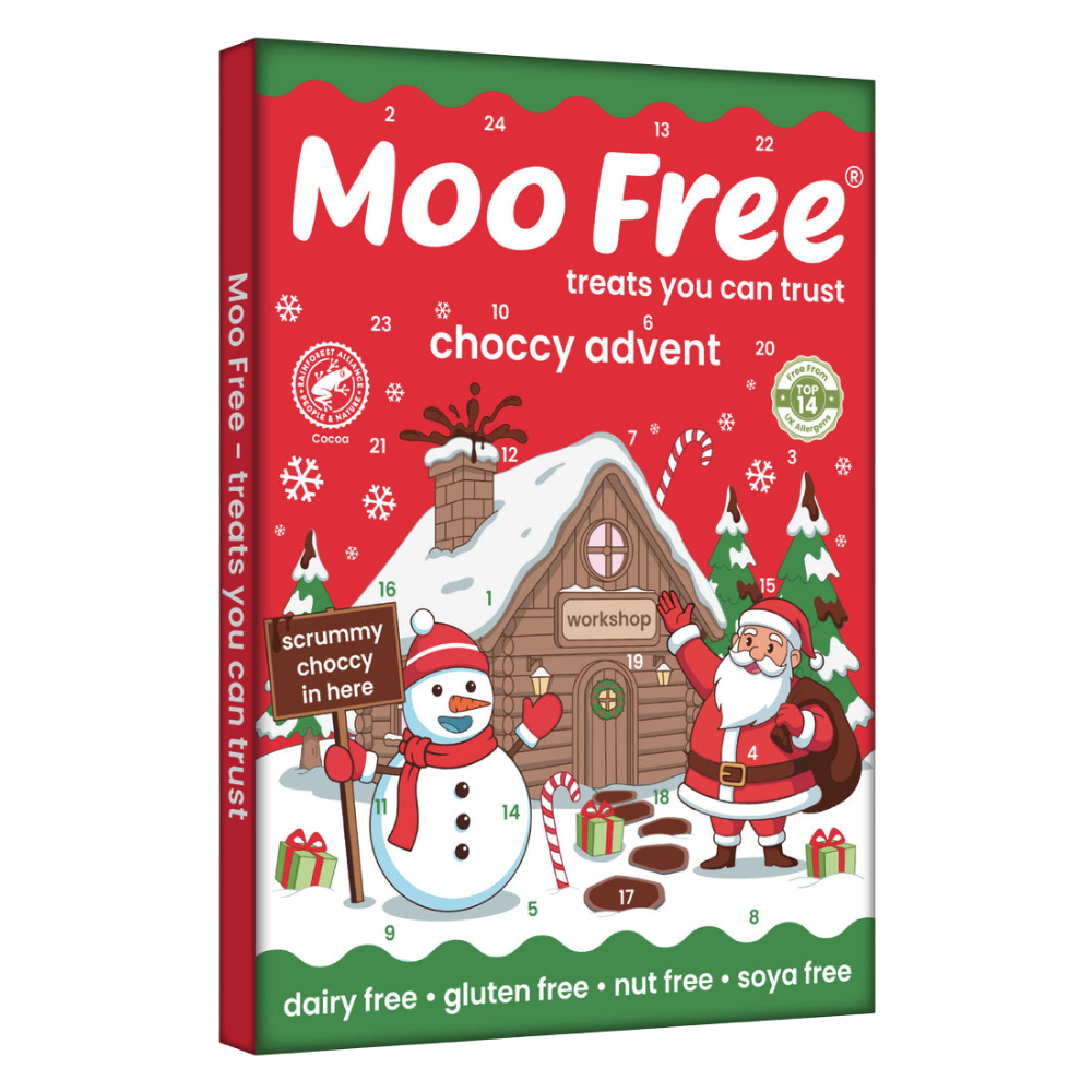 Moo Free Milk Chocolate Advent Calendar - 70g