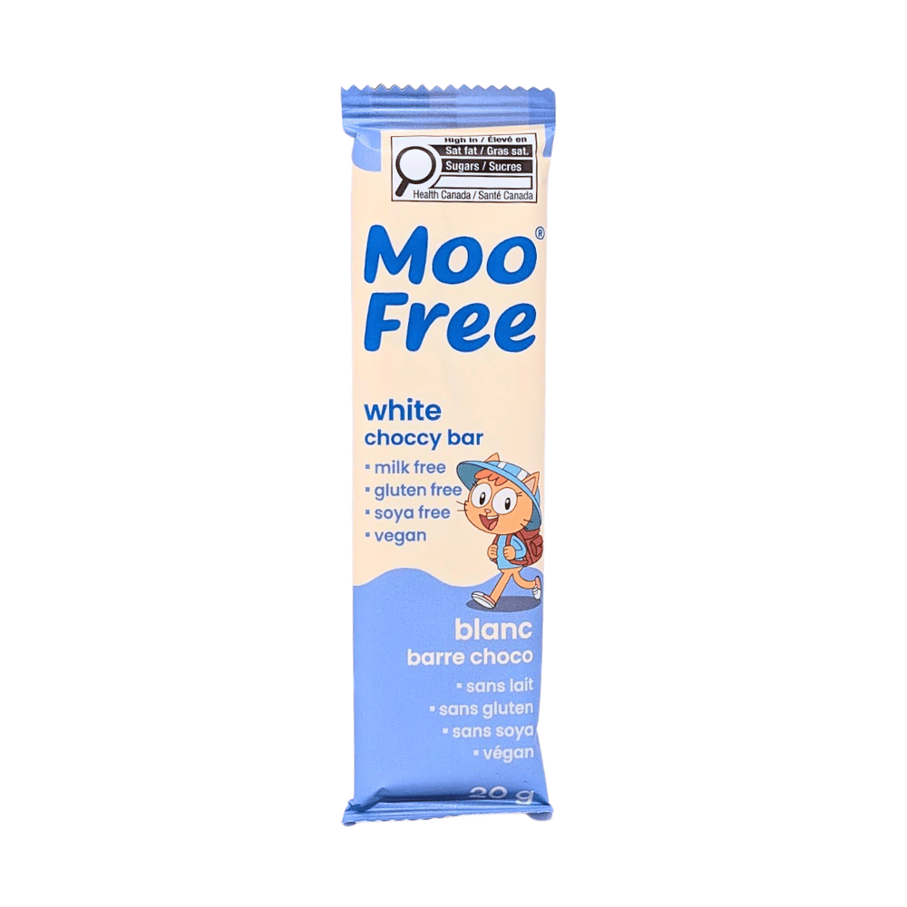 Mini tablette de chocolat blanc Moo Free - 20g