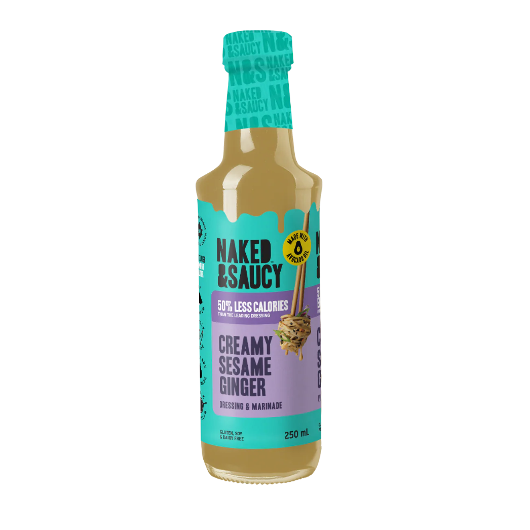 Naked & Saucy Sesame Ginger Umami Dressing & Marinade - 250ml