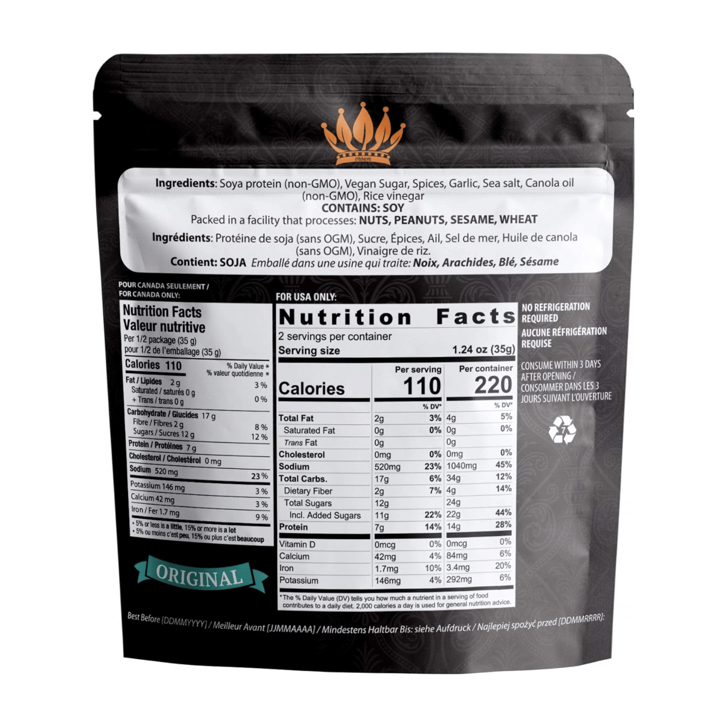 Noble Original Jerky - 70g