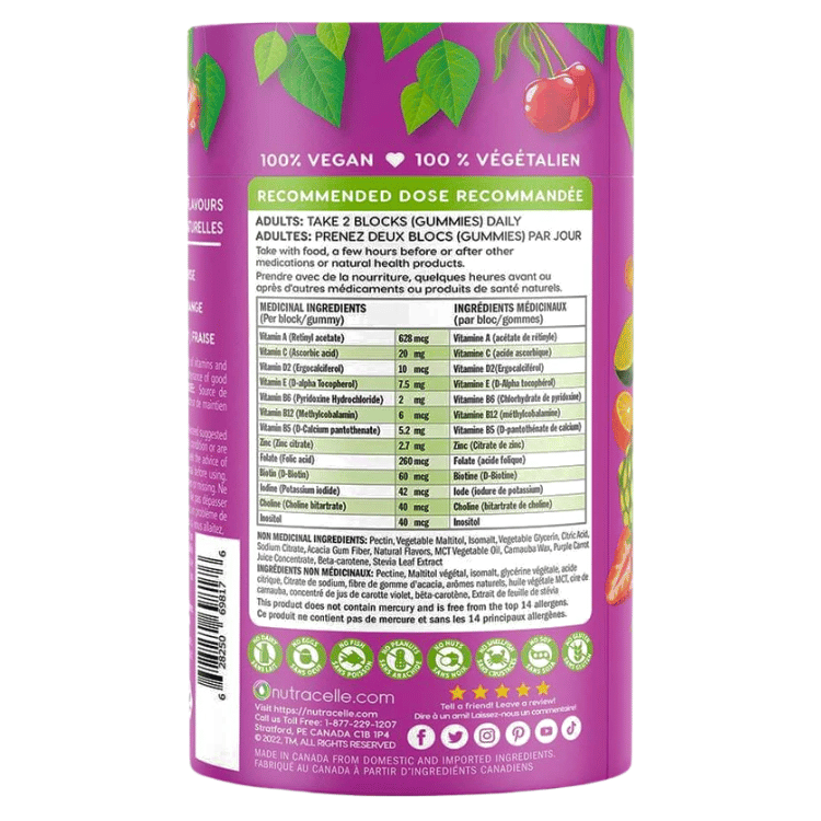 Nutracelle Nutramin Adult Multi Vitamin - 60 Gummies