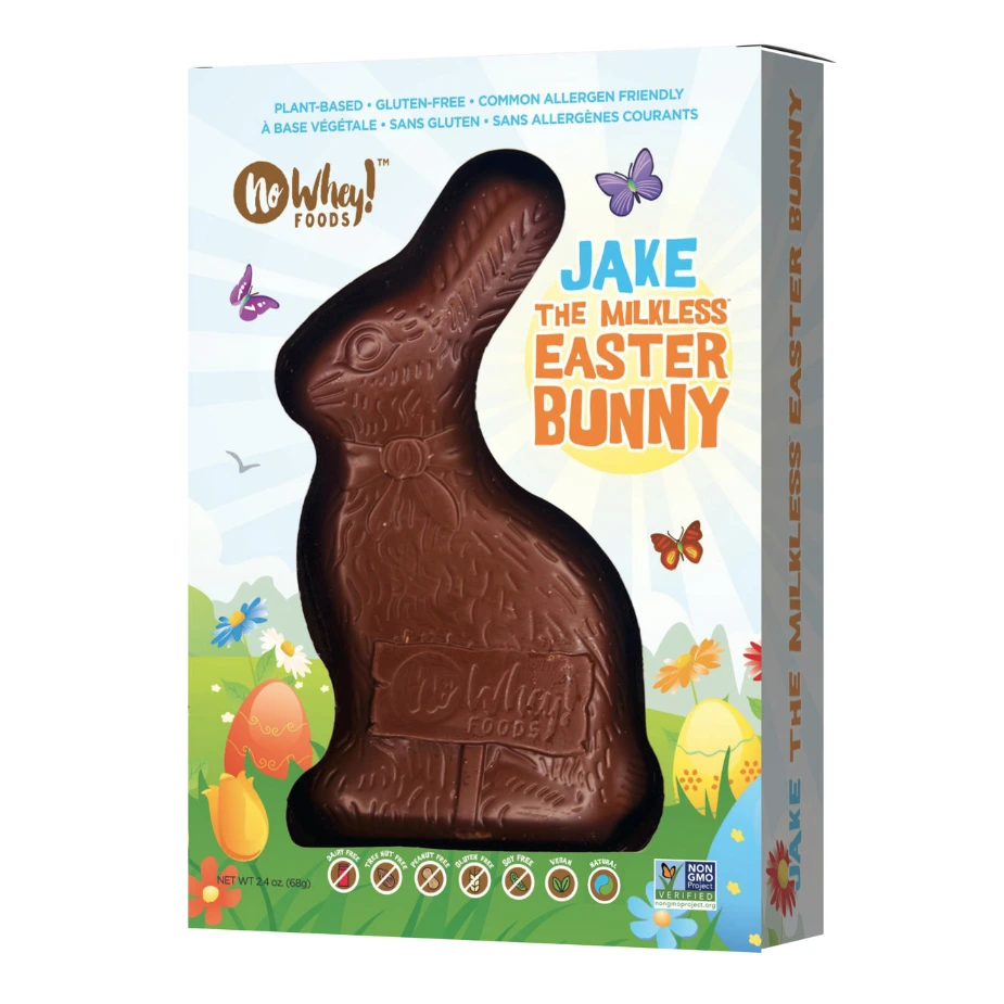 No Whey Foods Jake le lapin de Pâques sans lait - 68g
