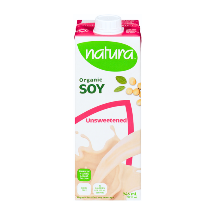Natura Unsweetened Soy Milk - 946ml