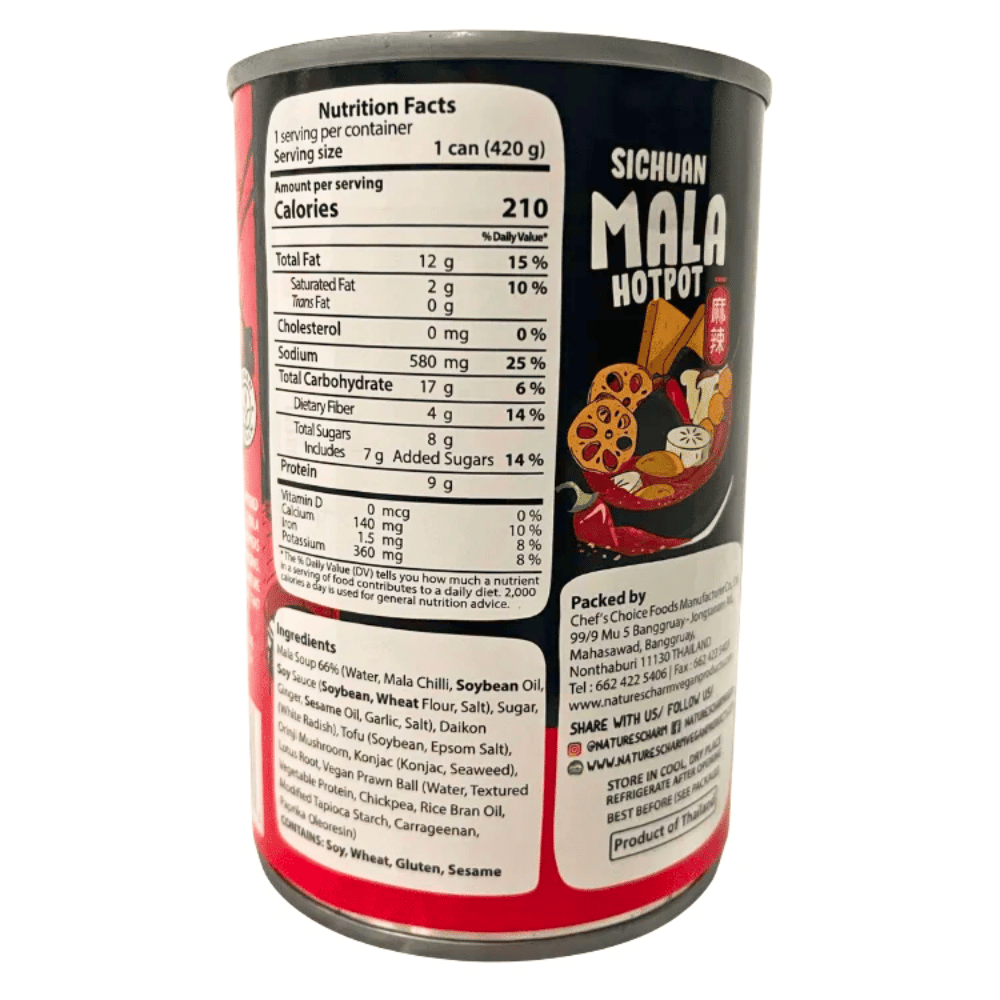 Nature's Charm Sichuan Mala Hot Pot Soup - 420g