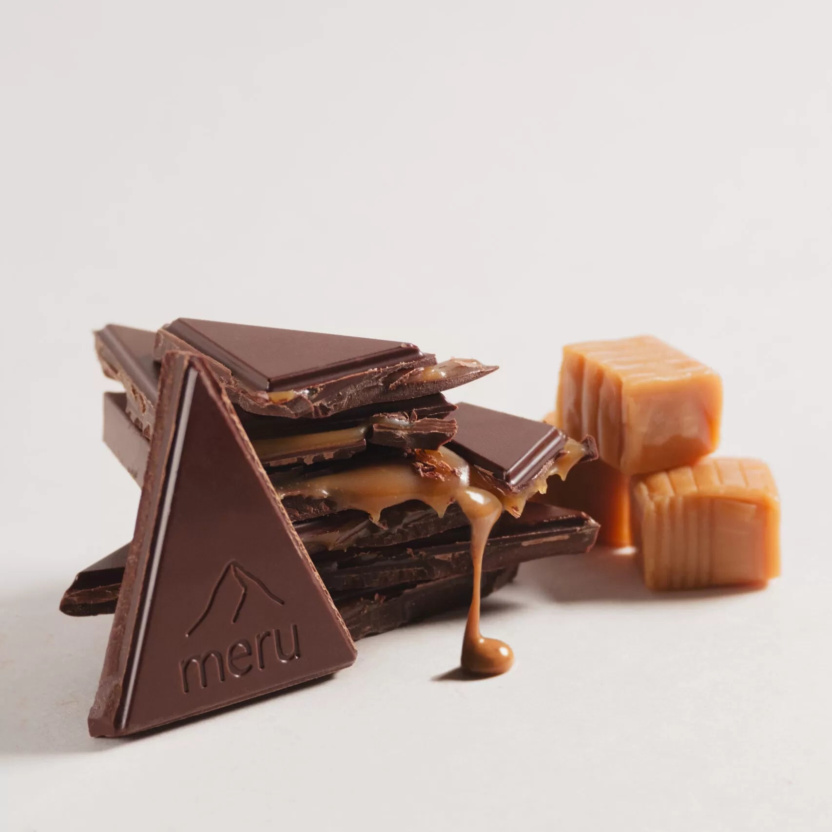 Meru Chocolates Salted Caramel Bliss Chocolate Bar - 60g
