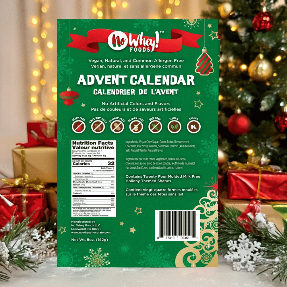 No Whey Foods Chocolate Advent Calendar - 142g