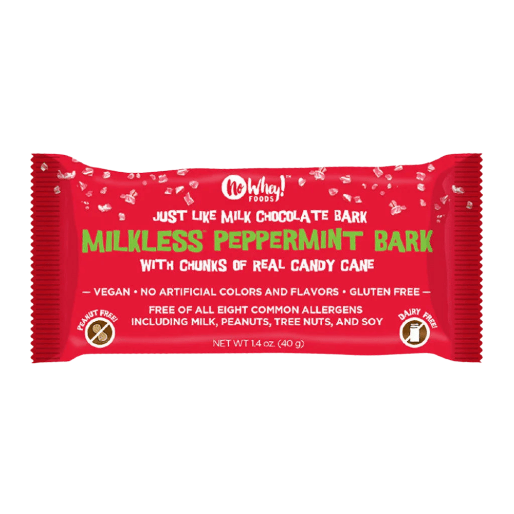 Écorces de chocolat à la menthe poivrée No Whey Foods - 40g