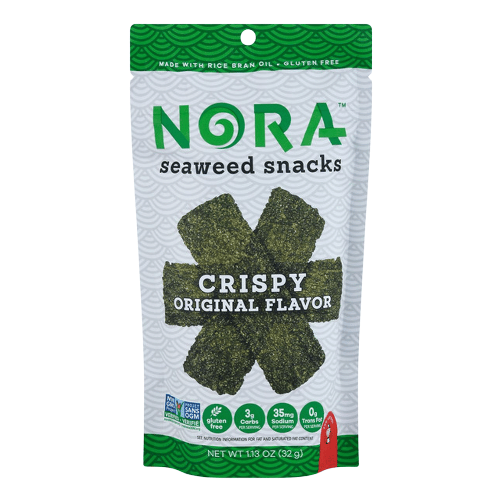 Snacks aux algues croustillantes Nora Original - 32g