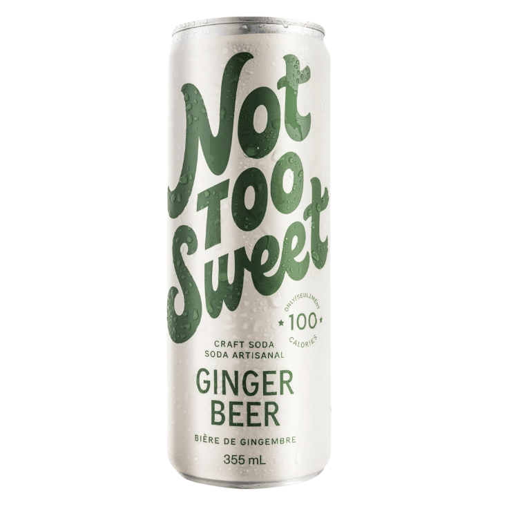 Bière Soda Gingembre Pas Trop Sucrée - 355ml