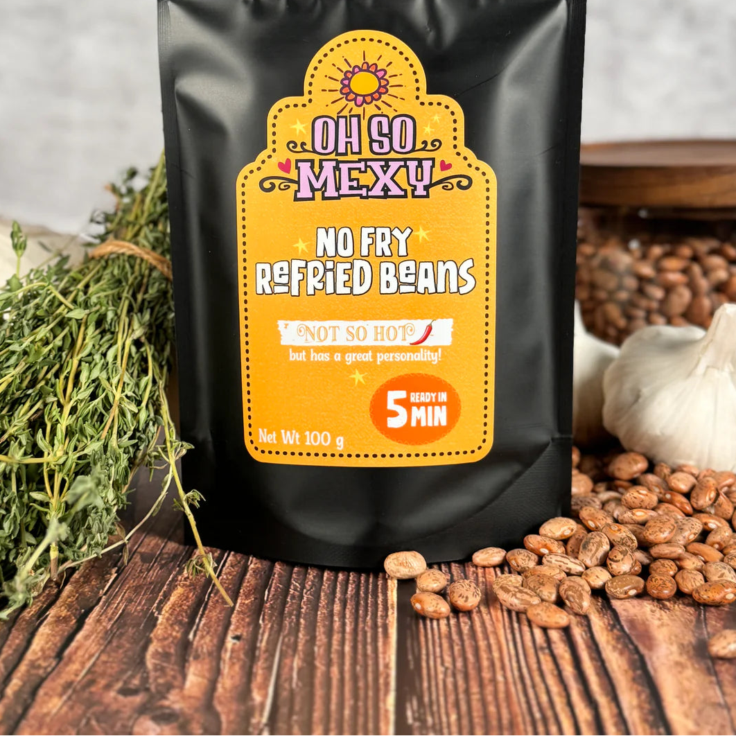 Oh So Mexy Not So Hot Refried Beans - 100g