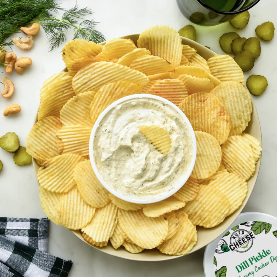 Nuts For Cheese Dill Pickle Creamy Cashew Dip - 210g