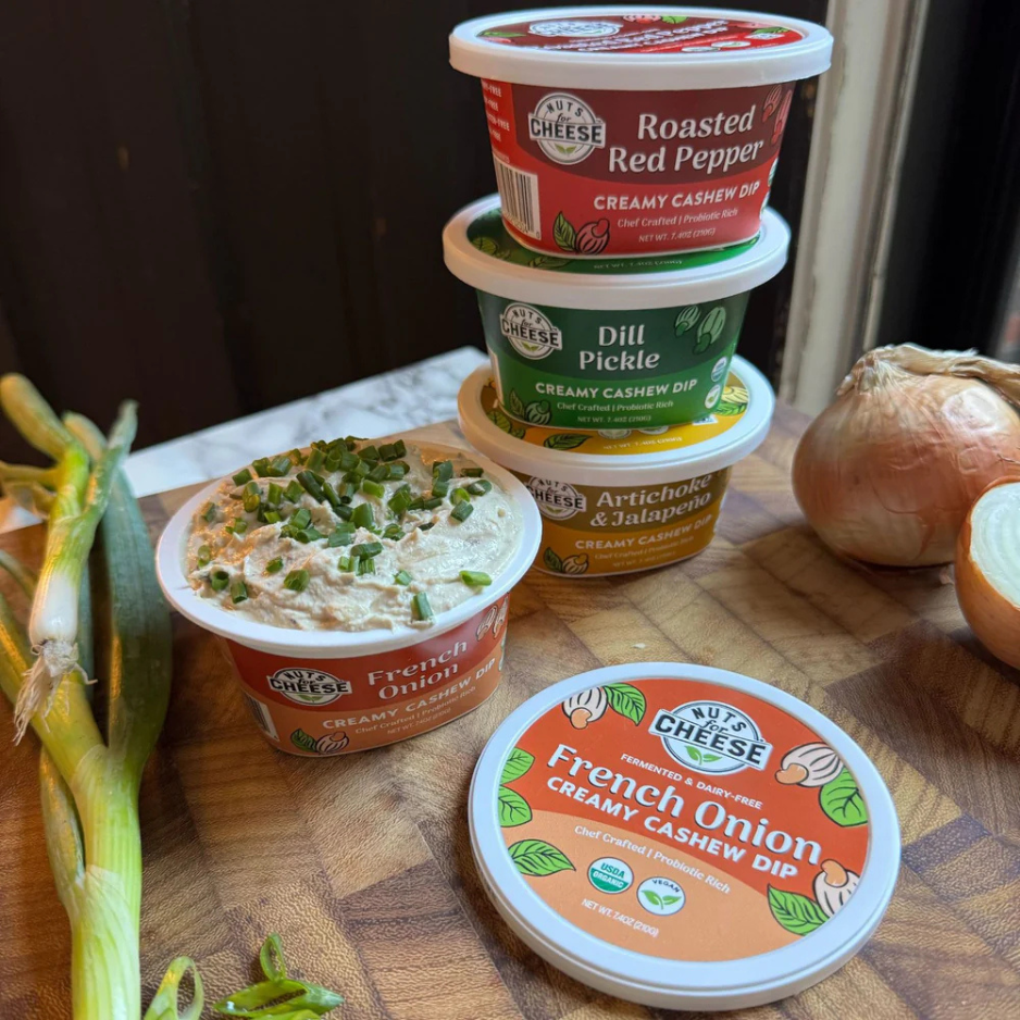 Nuts For Cheese French Onion Creamy Cashew Dip - 210g