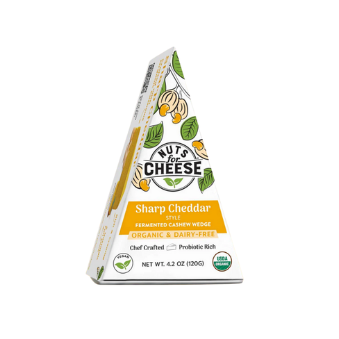 CLEARANCE - Nuts For Cheese Sharp Cheddar - 120g