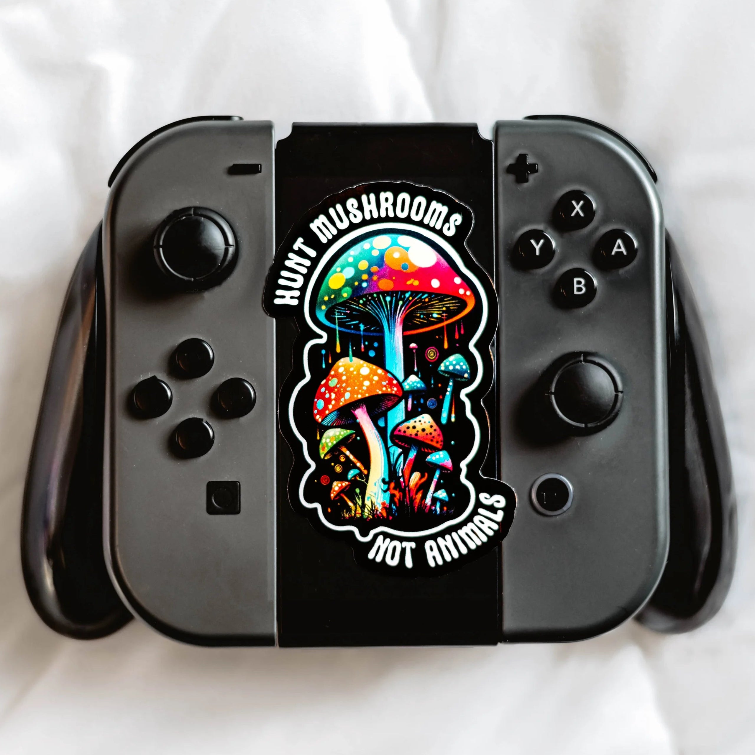 Renegade Stickers 'Hunt Mushrooms Not Animals' Sticker